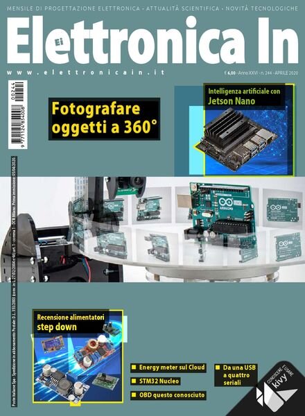 Elettronica In – Aprile 2020 Cover