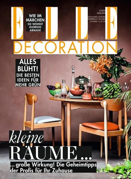 Elle Decoration Germany – Mai-Juni 2020 Cover