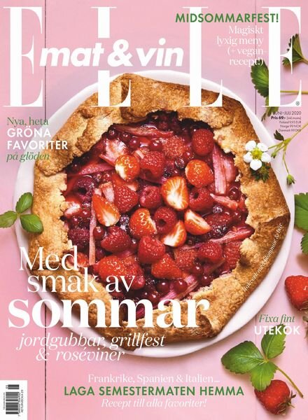 Elle Mat & Vin – juni 2020 Cover