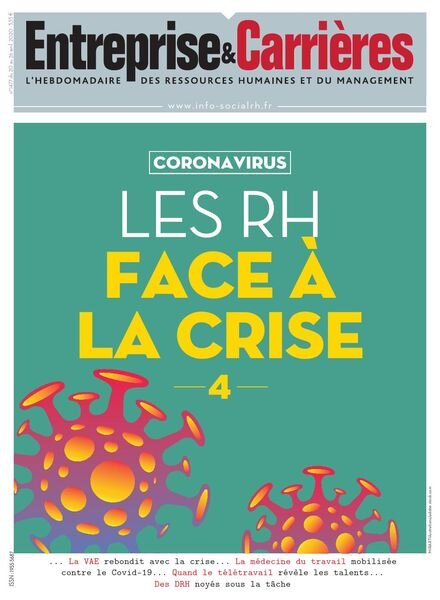 Entreprise & Carrieres – 20 avril 2020 Cover