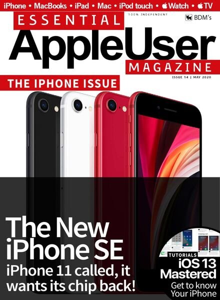 Essential AppleUser Magazine – Issue 14 – May 2020 Cover