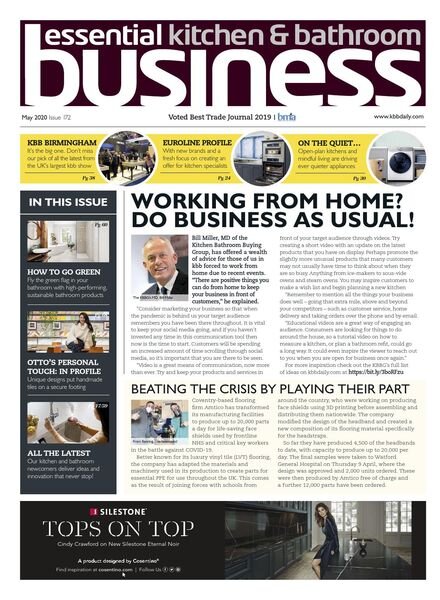 Essential Kitchen & Bathroom Business – May 2020 Cover