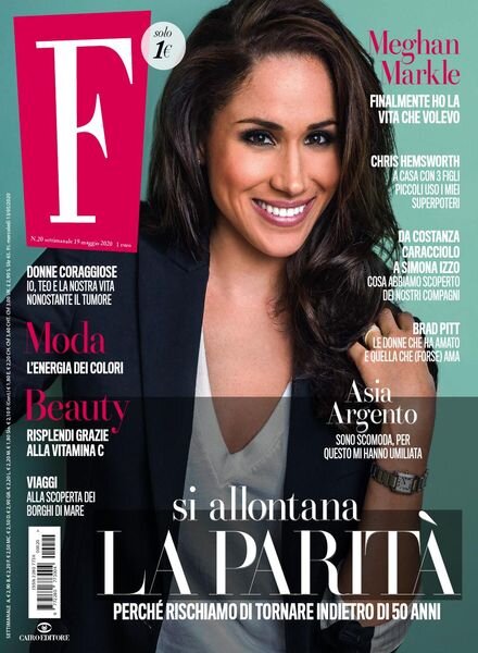 F – 19 Maggio 2020 Cover