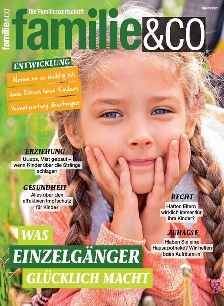 Familie&Co – Mai 2020 Cover