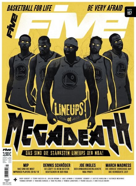 FIVE Magazin – April 2019 Cover