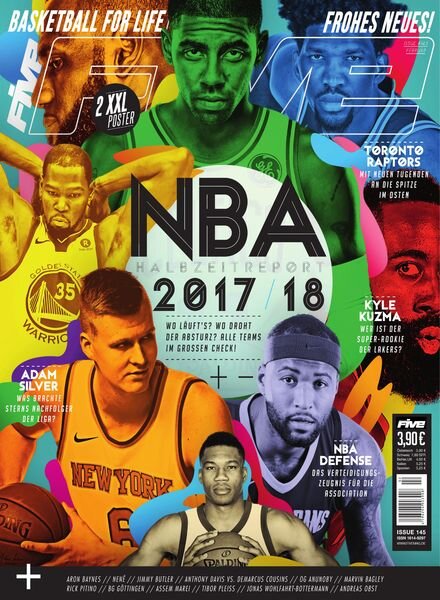 FIVE Magazin – Februar 2018 Cover