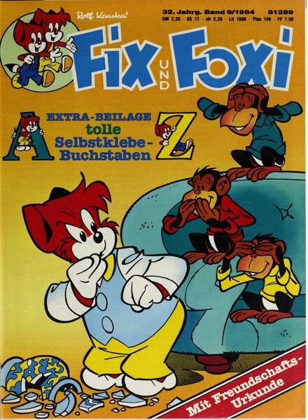 Fix & Foxi 80’s – April 2020 Cover
