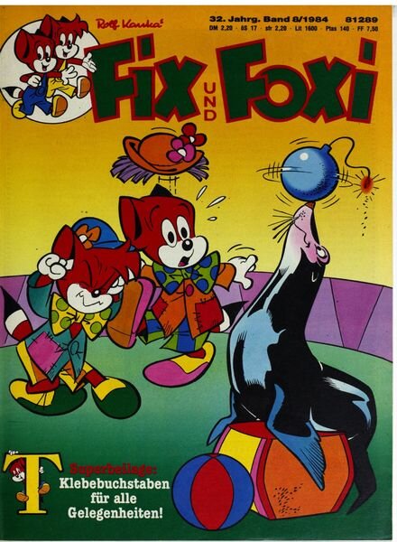 Fix & Foxi 80’s – April 2020 Cover