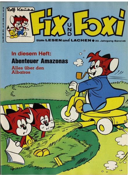 Fix & Foxi Classics – April 2020 Cover