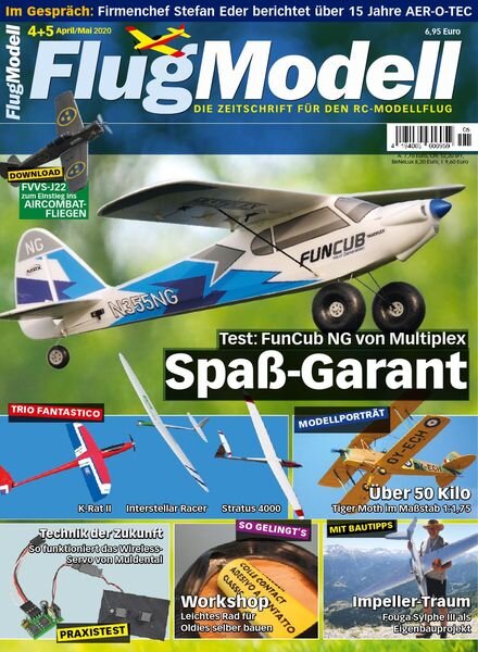 FlugModell – April-Mai 2020 Cover