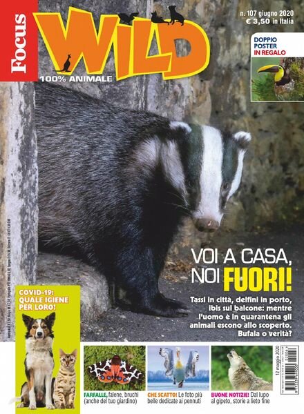 Focus Wild – giugno 2020 Cover