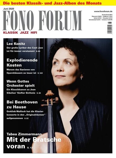 Fono Forum – Juni 2020 Cover