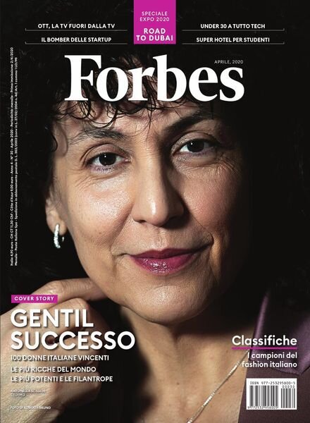 Forbes Italia – Aprile 2020 Cover
