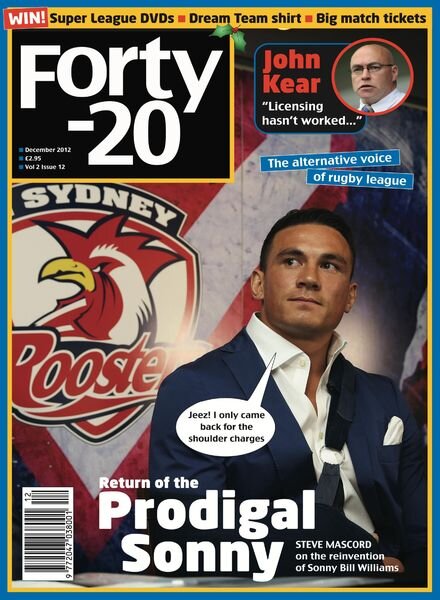 Forty20 – Vol 2 Issue 12 Cover