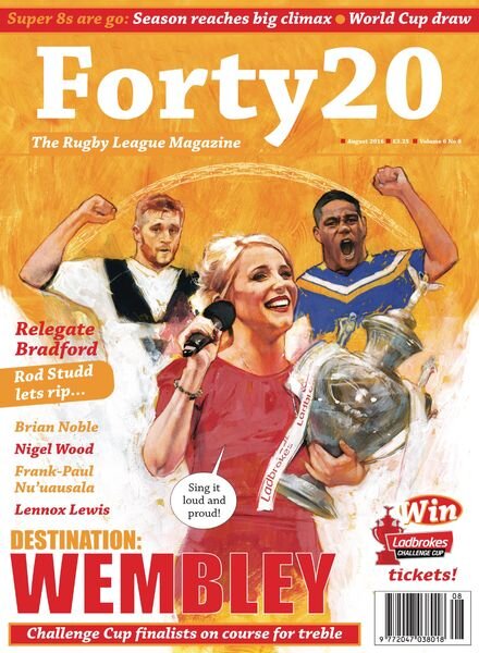 Forty20 – Vol 6 Issue 8 Cover