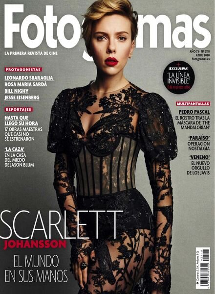 Fotogramas – abril 2020 Cover
