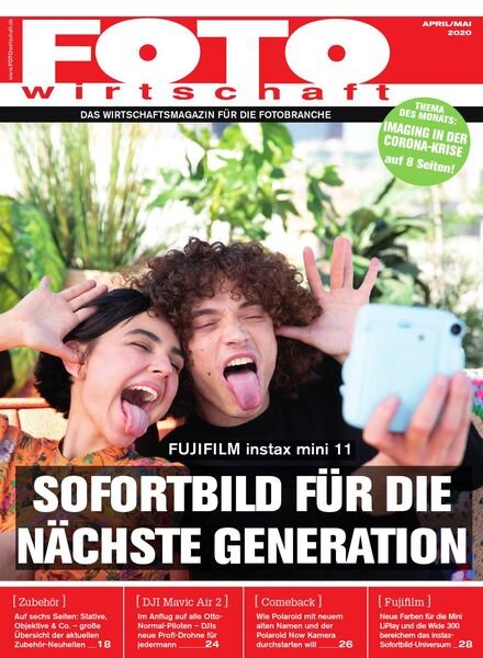 Fotowirtschaft – April-Mai 2020 Cover