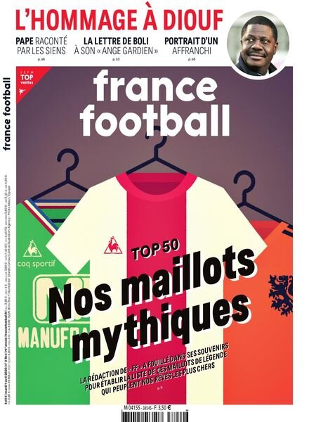 France Football – 07 avril 2020 Cover