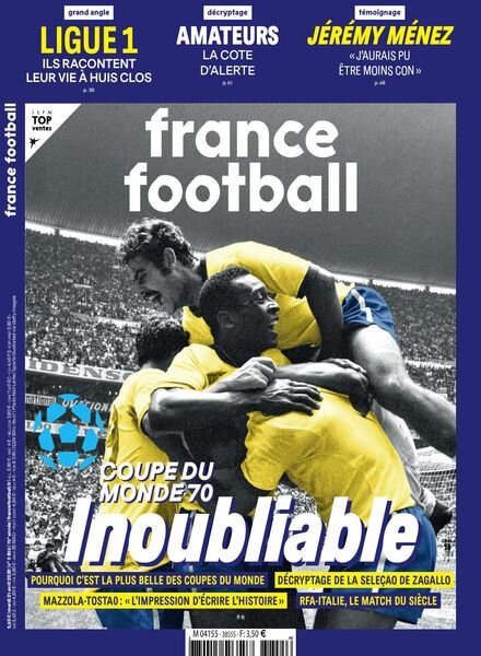 France Football – 21 avril 2020 Cover