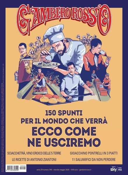 Gambero Rosso Italia – Maggio 2020 Cover