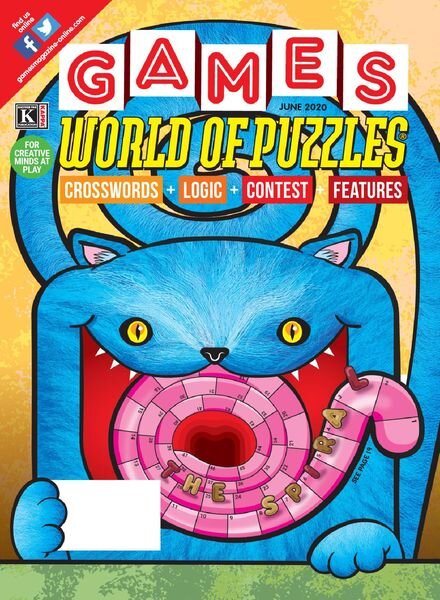 Games World of Puzzles – June 2020 Cover