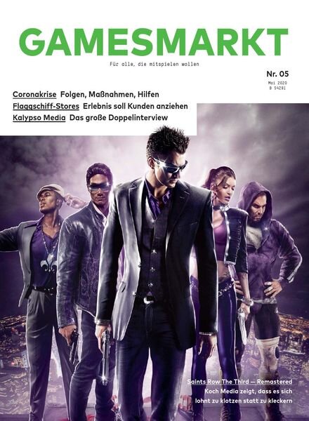 Gamesmarkt – Mai 2020 Cover