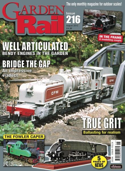 Garden Rail – August 2012 Cover