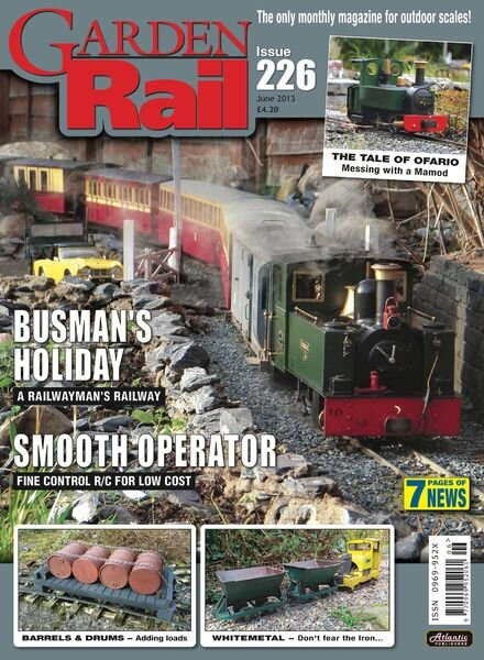 Garden Rail – June 2013 Cover