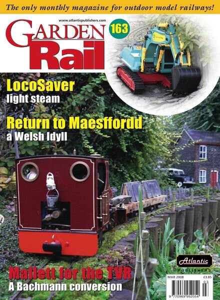 Garden Rail – March 2008 Cover