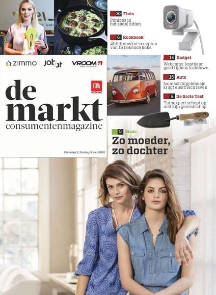 Gazet van Antwerpen De Markt – 02 mei 2020 Cover
