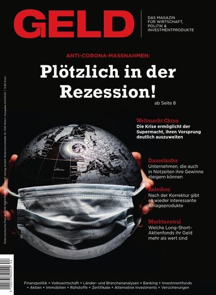 GELD-Magazin – April 2020 Cover