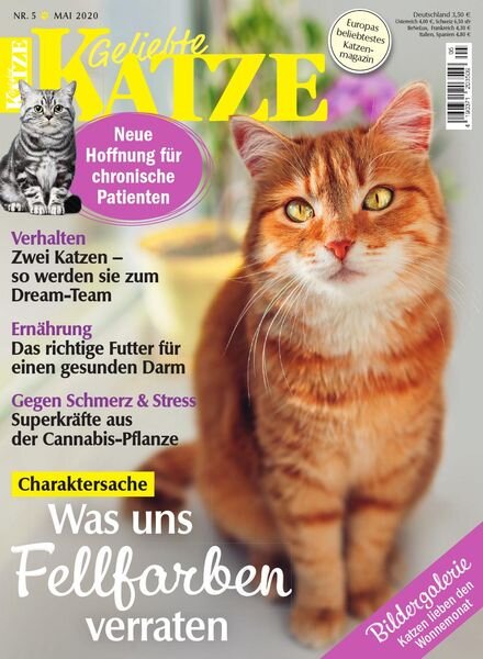 Geliebte Katze – April 2020 Cover