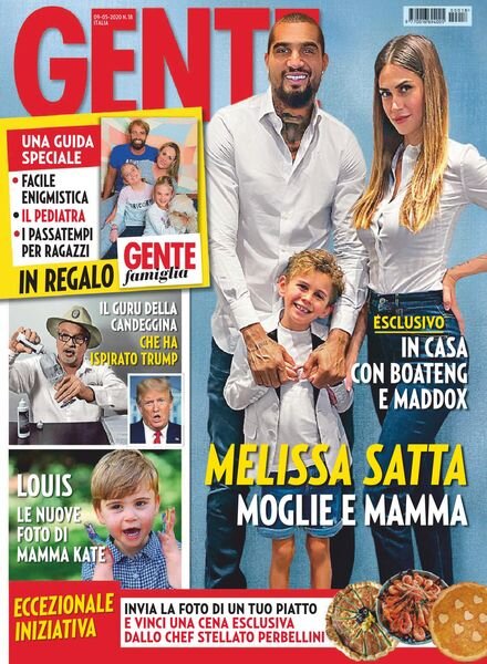 Gente Italia – 09 maggio 2020 Cover