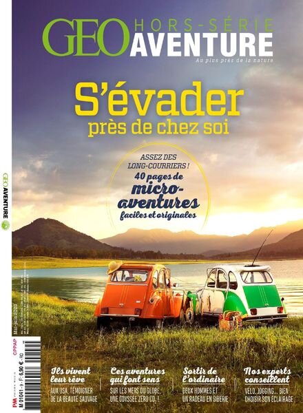 Geo Aventure – Hors-Serie – Mai-Juin 2020 Cover