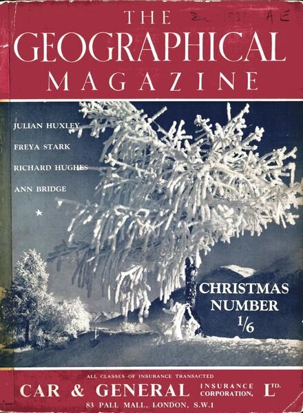 Geographical – December 1939 Cover