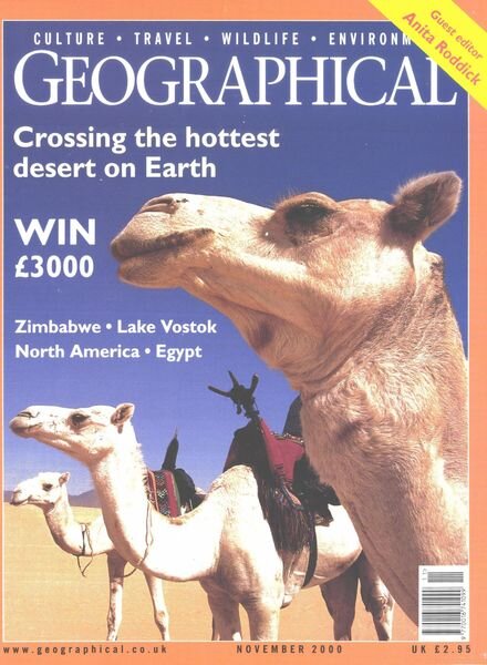 Geographical – November 2000 Cover