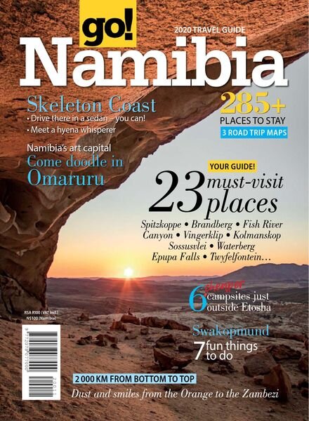 go! Namibia – April 2020 Cover