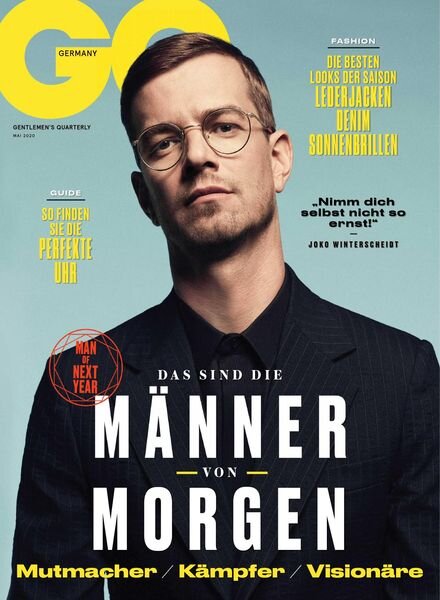 GQ Germany – Mai 2020 Cover