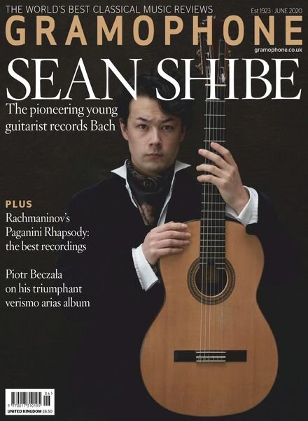 Gramophone – June 2020 Cover