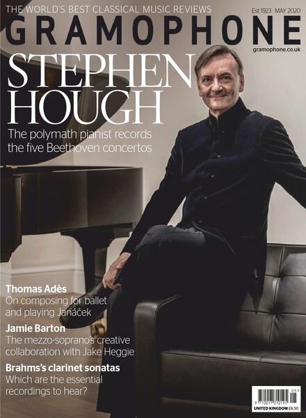 Gramophone – May 2020 Cover