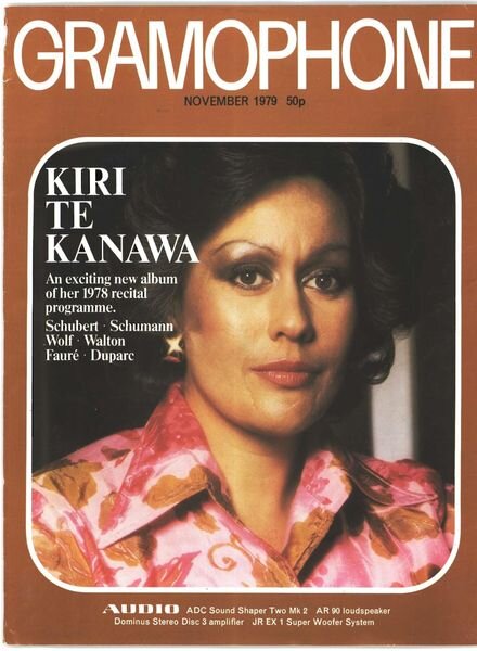 Gramophone – November 1979 Cover