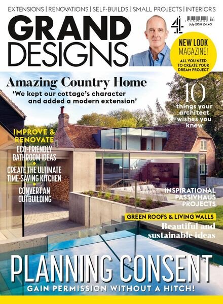 Grand Designs UK – July 2018 Cover