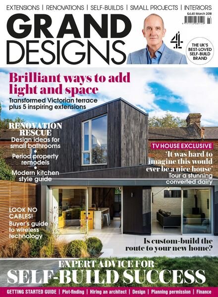 Grand Designs UK – March 2018 Cover