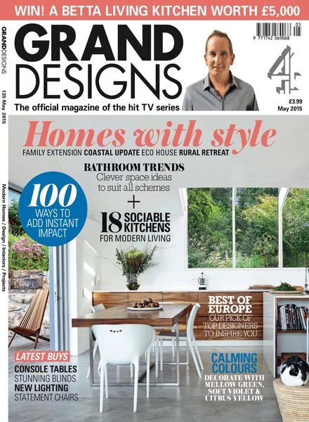 Grand Designs UK – May 2015 Cover