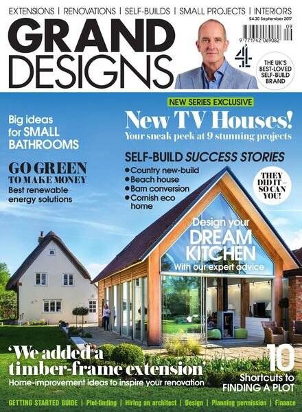 Grand Designs UK – September 2017 Cover