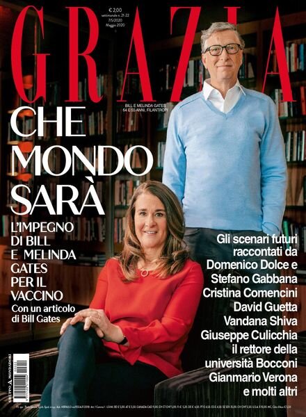 Grazia Italia – 7 Maggio 2020 Cover