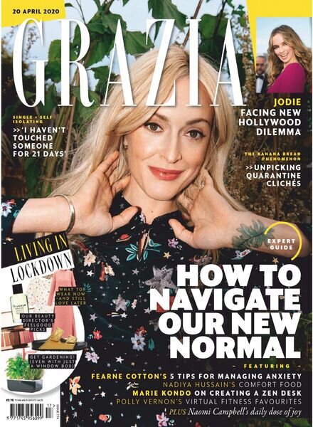 Grazia UK – 20 April 2020 Cover