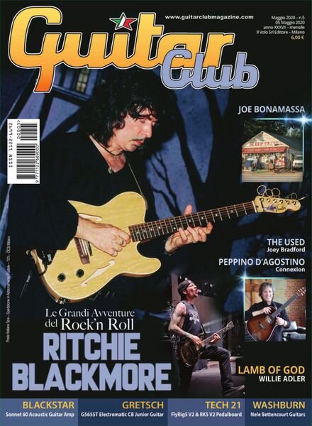 Guitar Club Magazine – Maggio 2020 Cover