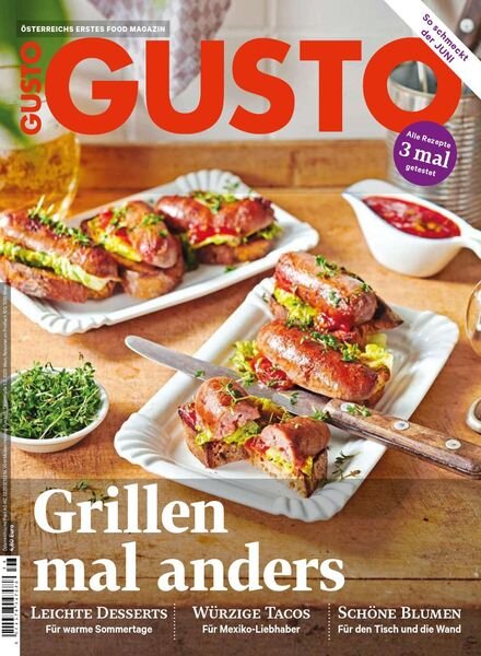 Gusto – Juni 2020 Cover