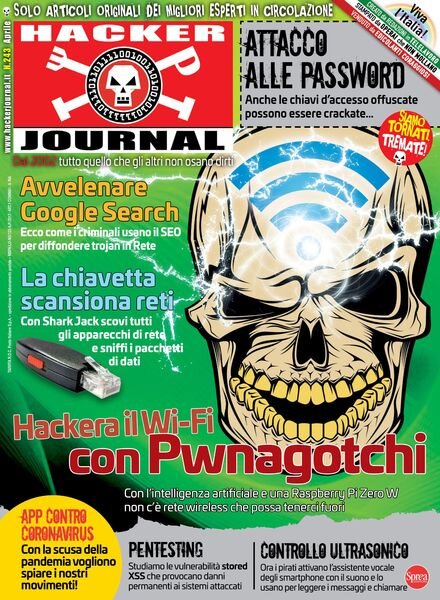 Hacker Journal – Aprile 2020 Cover
